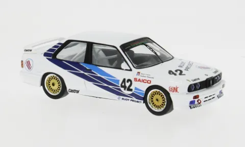 BMW M3 (E30), WTCC, 1987, Cibiemme Sport, #42, J.Cecotto/G.Brancatelli, 1:43, IXO