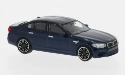BMW M5 (F90), dunkelblau, 2018, 1:87, Minichamps