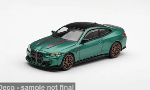 BMW M4 (G82), grün, 2024, 1:64, Mini GT