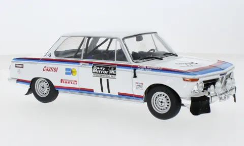 BMW 2002, Rallye WM, RAC Rally, 1973, #11, A.Warmbold/J.Todt, 1:18, IXO