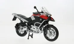 BMW R 1200 GS, dunkelrot/schwarz, 2018, 1:12, Maisto
