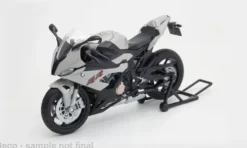 BMW S1000 RR, grau, 1:12, Welly