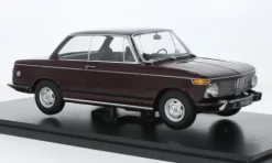 BMW 2002 ti, dunkelrot, 1971, 1:18, KK Scale