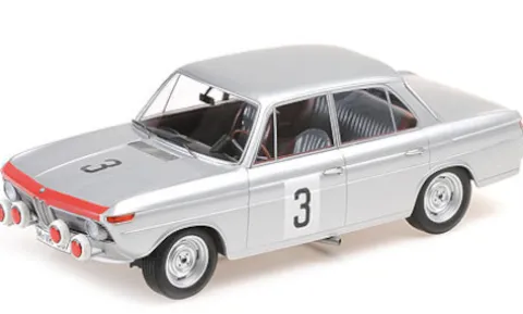 BMW 1800 TiSA, 24h Spa, 1965, #3, D.Glemser/J.Ickx, 1:18, Minichamps