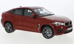 BMW X6 M, dunkelrot, 2015, 1:18, Norev