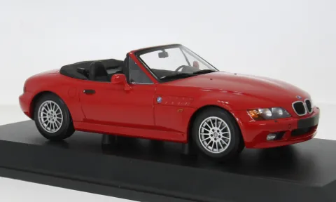 BMW Z3 (E36/7), rot, 1997, 1:18, Minichamps