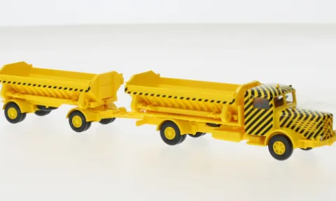 Büssing 8000, gelb, 1950, 1:87, Wiking