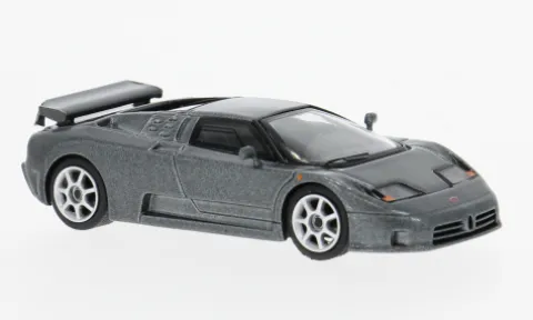Bugatti EB110 Super Sport, grau, 1995, 1:64, Mini GT