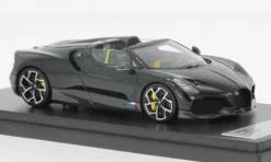 Bugatti W16 Mistral, schwarz, 2022, 1:43, Look Smart