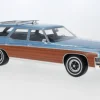 Buick Estate Wagon, hellblau/Holzoptik, 1974, 1:18, BoS-Models