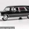 Cadillac de Ville S&S Hearse, schwarz, 1966, 1:43, IXO