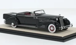 Cadillac 452D V16 Victoria Convertible Coupe, schwarz, 1934, 1:43, Stamp Models