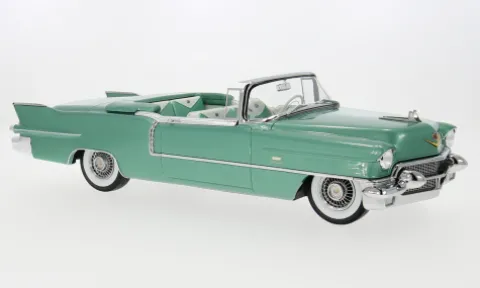 Cadillac Eldorado Convertible, grün, 1956, 1:18, Stamp Models