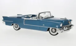 Cadillac Eldorado Convertible, blau, 1956, 1:18, Stamp Models