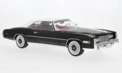 Cadillac Eldorado Convertible, schwarz, 1976, 1:18, MCG
