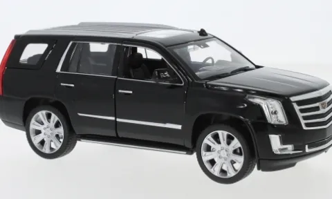 Cadillac Escalade, schwarz, 2017, 1:24, Welly