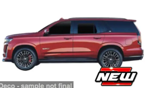 Cadillac Escalade-V, dunkelrot, 2024, 1:64, Maisto