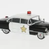 Cadillac Fleetwood, 1955, Sheriff, 1:87, Brekina