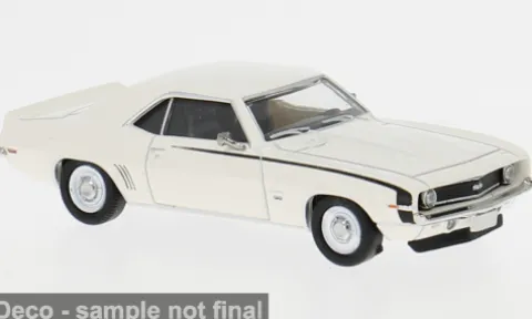 Chevrolet Camaro, weiss, 1969, 1:87, Brekina