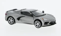 Chevrolet Corvette (C8) Stingray, grau, 2020, 1:87, PCX87