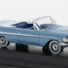 Chevrolet Impala Convertible, blau/weiss, 1961, 1:87, Oxford