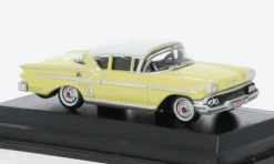 Chevrolet Impala Sport Coupe, hellgelb/weiss, 1958, 1:87, Oxford