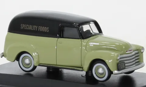 Chevrolet Panel Van, 1950, Speciality Foods, 1:87, Oxford