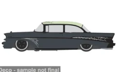Chevrolet Bel Air - Lowrider, 1957, Halloween, 1:64, IXO America