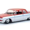 Chevrolet Biscayne, rot/silber, 1964, 1:64, Greenlight