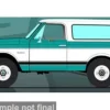Chevrolet Blazer K/5 CST, türkis/weiss, 1972, 1:18, ACME