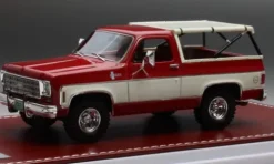 Chevrolet Blazer K5, rot/weiss, 1973, 1:43, GIM - Great Iconic Models