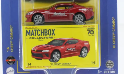 Chevrolet Camaro, rot, 2016, 1:64, Matchbox