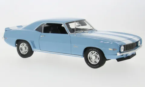 Chevrolet Camaro Z/28, türkis/weiss, 1969, 1:18, ACME
