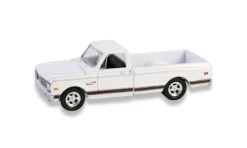 Chevrolet C10 Cheyenne, weiss, 1972, 1:64, Greenlight