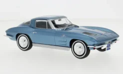 Chevrolet Corvette (C2) Stingray, blau, 1963, 1:24, WhiteBox