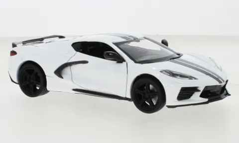 Chevrolet Corvette C8 Stingray, weiss, 2020, 1:24, Motormax
