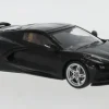Chevrolet Corvette C8 Stingray, schwarz, 2020, 1:43, IXO