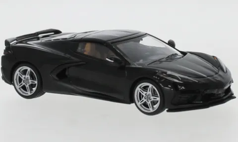 Chevrolet Corvette C8 Stingray, schwarz, 2020, 1:43, IXO