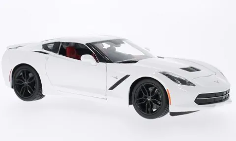 Chevrolet Corvette Stingray Z51 (C7), weiss, 2014, 1:18, Maisto