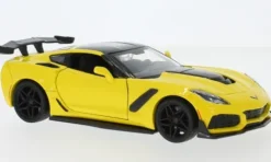 Chevrolet Corvette ZR1, gelb/schwarz, 2019, 1:24, Motormax