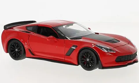 Chevrolet Corvette Z06, rot, 2017, 1:24, Welly