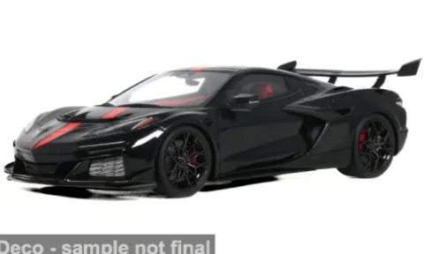 Chevrolet Corvette ZR1X, schwarz, 2025, 1:18, GT Spirit