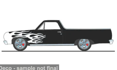 Chevrolet El Camino, schwarz, 1965, 1:18, ACME