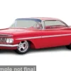 Chevrolet Impala, rot, 1959, 1:24, Maisto