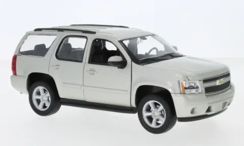 Chevrolet Tahoe, beige, 2008, 1:24, Welly