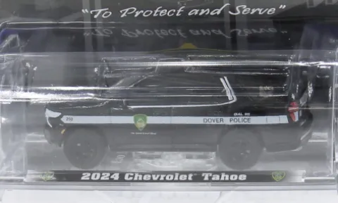 Chevrolet Tahoe, 2024, Dover Police, 1:64, Greenlight