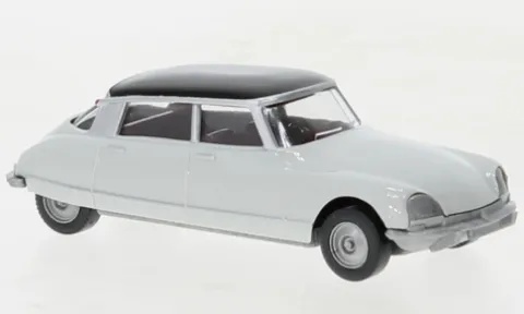 Citroen DS Pallas, hellgrau/schwarz, 1956, 1:87, Wiking