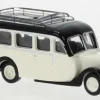 Citroen U23 Autocar, beige/schwarz, 1947, 1:87, Norev