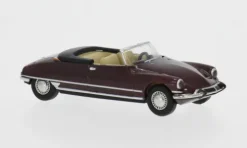 Citroen DS 19 Cabriolet, dunkelrot, 1963, 1:87, Brekina
