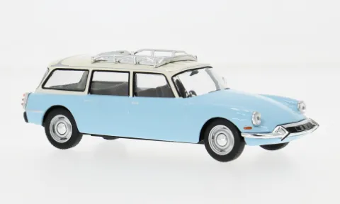 Citroen ID 19 Break, hellblau/weiss, 1960, 1:43, IXO